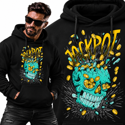 BLUZA Z KAPTUREM JACKPOT